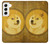 S3826 Dogecoin Shiba Etui Coque Housse pour Samsung Galaxy S22