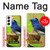S3839 Oiseau bleu du bonheur Oiseau bleu Etui Coque Housse pour Samsung Galaxy S22