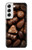 S3840 Amateurs de chocolat au lait au chocolat noir Etui Coque Housse pour Samsung Galaxy S22