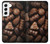 S3840 Amateurs de chocolat au lait au chocolat noir Etui Coque Housse pour Samsung Galaxy S22