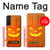 S3828 Citrouille d'Halloween Etui Coque Housse pour Samsung Galaxy S22 Plus