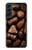 S3840 Amateurs de chocolat au lait au chocolat noir Etui Coque Housse pour Samsung Galaxy S22 Plus