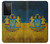 S3858 Drapeau de l'Ukraine Etui Coque Housse pour Samsung Galaxy S21 Ultra 5G