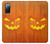 S3828 Citrouille d'Halloween Etui Coque Housse pour Samsung Galaxy S20 FE