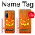 S3828 Citrouille d'Halloween Etui Coque Housse pour Samsung Galaxy S20 FE