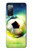 S3844 Ballon de football de football rougeoyant Etui Coque Housse pour Samsung Galaxy S20 FE
