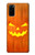 S3828 Citrouille d'Halloween Etui Coque Housse pour Samsung Galaxy S20