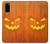 S3828 Citrouille d'Halloween Etui Coque Housse pour Samsung Galaxy S20