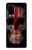 S3848 Crâne de drapeau du Royaume-Uni Etui Coque Housse pour Samsung Galaxy S20 Plus, Galaxy S20+