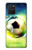 S3844 Ballon de football de football rougeoyant Etui Coque Housse pour Samsung Galaxy S10 Lite