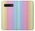 S3849 Couleurs verticales colorées Etui Coque Housse pour Samsung Galaxy S10