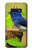 S3839 Oiseau bleu du bonheur Oiseau bleu Etui Coque Housse pour Samsung Galaxy S10e