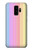 S3849 Couleurs verticales colorées Etui Coque Housse pour Samsung Galaxy S9