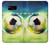 S3844 Ballon de football de football rougeoyant Etui Coque Housse pour Samsung Galaxy S8