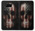 S3850 Crâne de drapeau américain Etui Coque Housse pour Samsung Galaxy S8