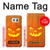 S3828 Citrouille d'Halloween Etui Coque Housse pour Samsung Galaxy S7 Edge