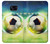 S3844 Ballon de football de football rougeoyant Etui Coque Housse pour Samsung Galaxy S7