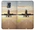 S3837 Avion Décollage Sunrise Etui Coque Housse pour Samsung Galaxy S5