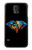 S3842 Diamant coloré abstrait Etui Coque Housse pour Samsung Galaxy S5