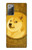 S3826 Dogecoin Shiba Etui Coque Housse pour Samsung Galaxy Note 20