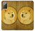 S3826 Dogecoin Shiba Etui Coque Housse pour Samsung Galaxy Note 20