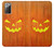 S3828 Citrouille d'Halloween Etui Coque Housse pour Samsung Galaxy Note 20