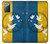 S3857 Colombe de la paix drapeau ukrainien Etui Coque Housse pour Samsung Galaxy Note 20