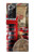 S3856 Vintage Londres Britannique Etui Coque Housse pour Samsung Galaxy Note 20 Ultra, Ultra 5G