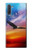S3841 Pygargue à tête blanche volant dans un ciel coloré Etui Coque Housse pour Samsung Galaxy Note 10
