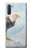 S3843 Pygargue à tête blanche sur glace Etui Coque Housse pour Samsung Galaxy Note 10