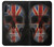 S3848 Crâne de drapeau du Royaume-Uni Etui Coque Housse pour Samsung Galaxy Note 10 Plus