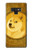 S3826 Dogecoin Shiba Etui Coque Housse pour Note 9 Samsung Galaxy Note9