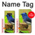 S3839 Oiseau bleu du bonheur Oiseau bleu Etui Coque Housse pour Note 9 Samsung Galaxy Note9