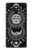 S3854 Visage de soleil mystique Croissant de lune Etui Coque Housse pour Note 9 Samsung Galaxy Note9