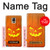 S3828 Citrouille d'Halloween Etui Coque Housse pour Samsung Galaxy Note 4