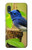 S3839 Oiseau bleu du bonheur Oiseau bleu Etui Coque Housse pour Samsung Galaxy A10e