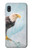 S3843 Pygargue à tête blanche sur glace Etui Coque Housse pour Samsung Galaxy A10e