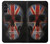 S3848 Crâne de drapeau du Royaume-Uni Etui Coque Housse pour Samsung Galaxy A13 5G