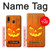 S3828 Citrouille d'Halloween Etui Coque Housse pour Samsung Galaxy A20, Galaxy A30