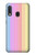 S3849 Couleurs verticales colorées Etui Coque Housse pour Samsung Galaxy A20e