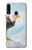 S3843 Pygargue à tête blanche sur glace Etui Coque Housse pour Samsung Galaxy A20s