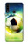 S3844 Ballon de football de football rougeoyant Etui Coque Housse pour Samsung Galaxy A20s