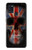 S3848 Crâne de drapeau du Royaume-Uni Etui Coque Housse pour Samsung Galaxy A21s
