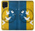 S3857 Colombe de la paix drapeau ukrainien Etui Coque Housse pour Samsung Galaxy A22 4G