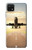 S3837 Avion Décollage Sunrise Etui Coque Housse pour Samsung Galaxy A22 5G