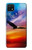 S3841 Pygargue à tête blanche volant dans un ciel coloré Etui Coque Housse pour Samsung Galaxy A22 5G
