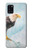 S3843 Pygargue à tête blanche sur glace Etui Coque Housse pour Samsung Galaxy A31