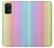 S3849 Couleurs verticales colorées Etui Coque Housse pour Samsung Galaxy A32 4G