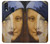 S3853 La Joconde Gustav Klimt Vermeer Etui Coque Housse pour Samsung Galaxy A40