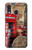S3856 Vintage Londres Britannique Etui Coque Housse pour Samsung Galaxy A40